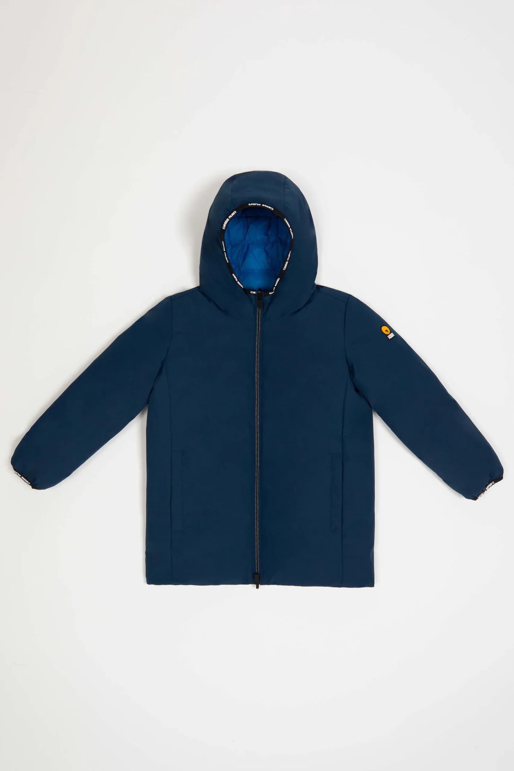 Ciro Boy-Piumino Lungo Reversibile Blu