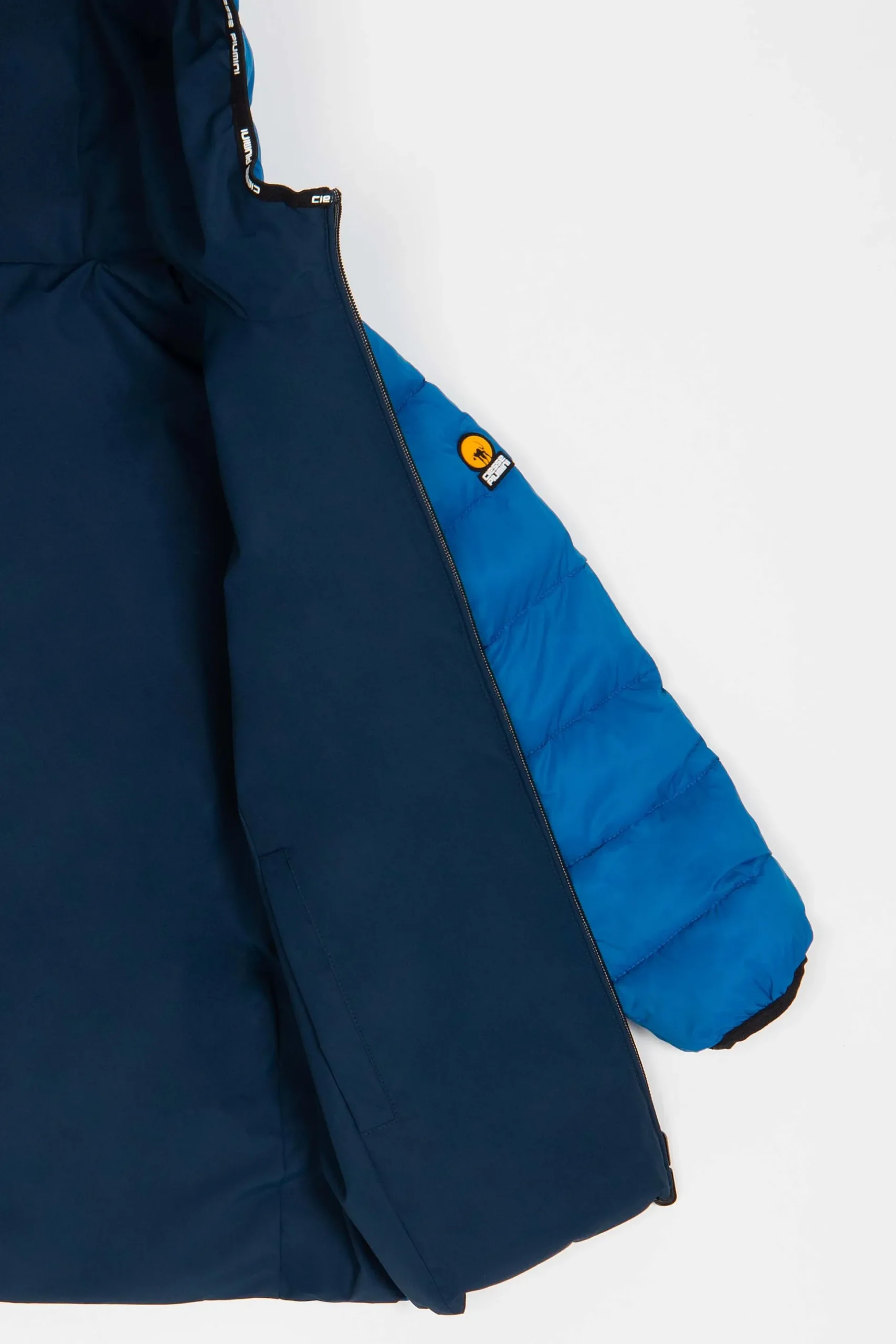 Ciro Boy-Piumino Lungo Reversibile Blu