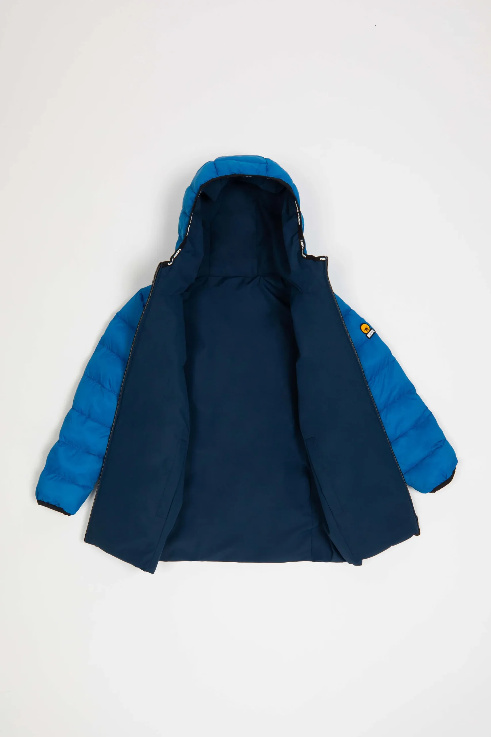 Ciro Boy-Piumino Lungo Reversibile Blu
