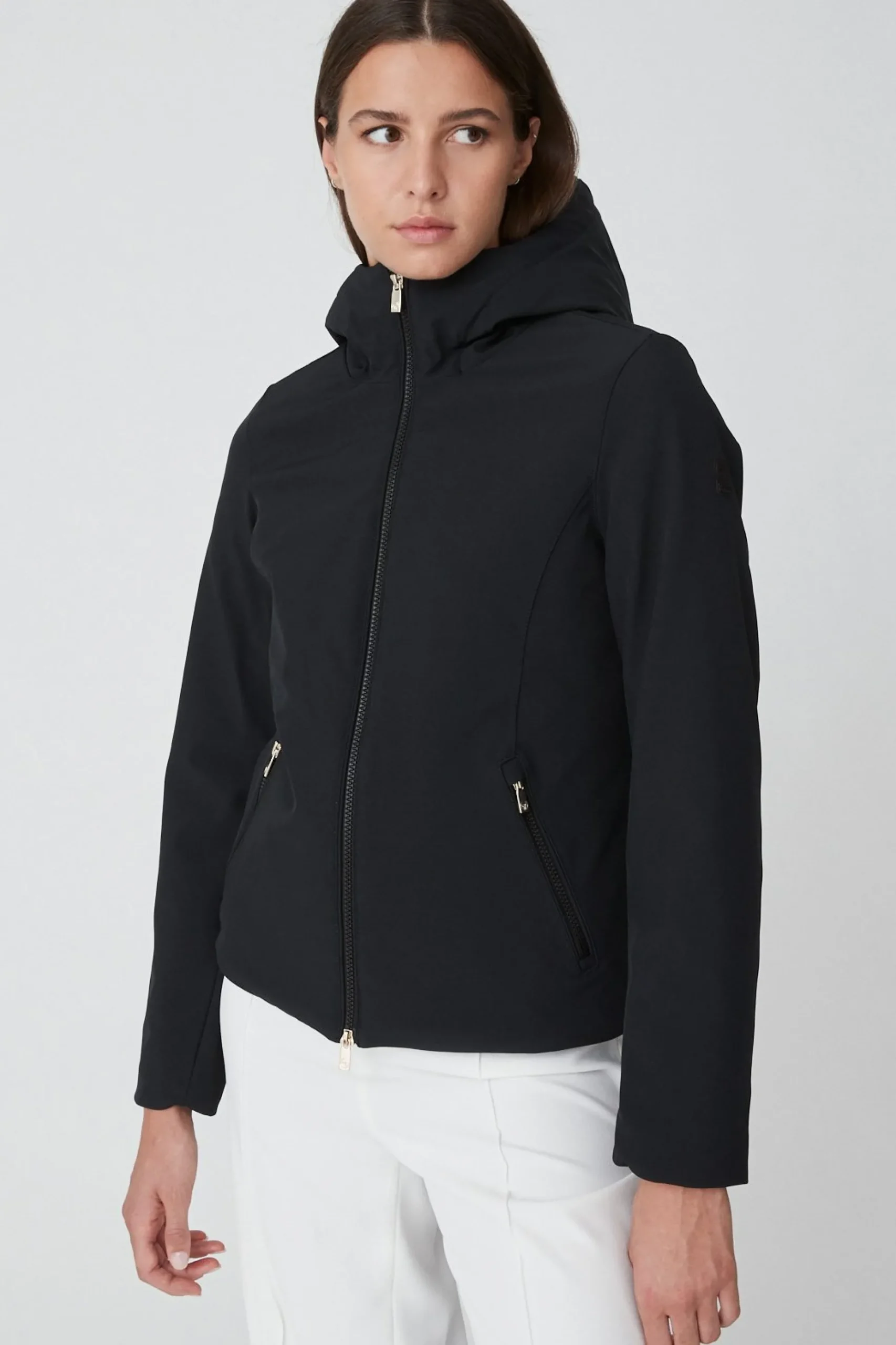 Madeline 2.2-Giacca Corta Nera In Softshell