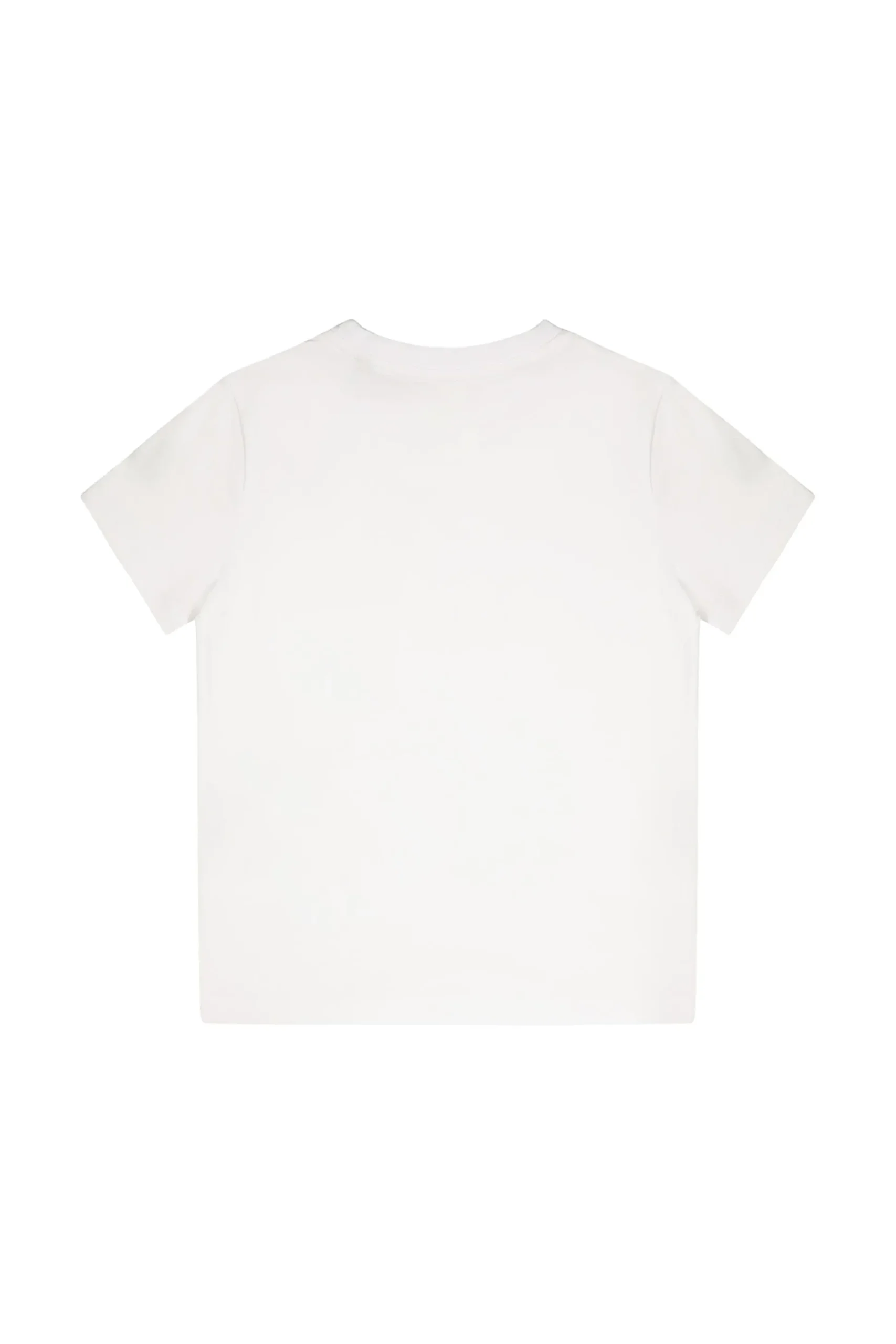 Ottavio Boy- T Shirt Bianca Con Taschino